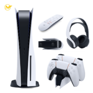 خرید کنسول بازی پلی استیشن 5 به همراه لوازم جانبی اصلی